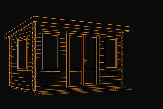 Home Office Log Cabins